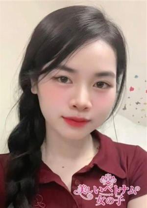 美しいベトナムの女の子